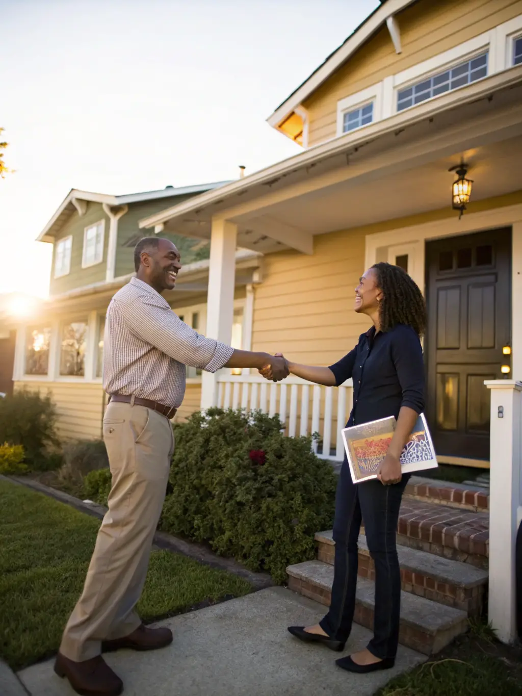 A signed rental agreement between a tenant and 'You Relax. We Rent.', symbolizing the final step of securing a tenant and managing the property.