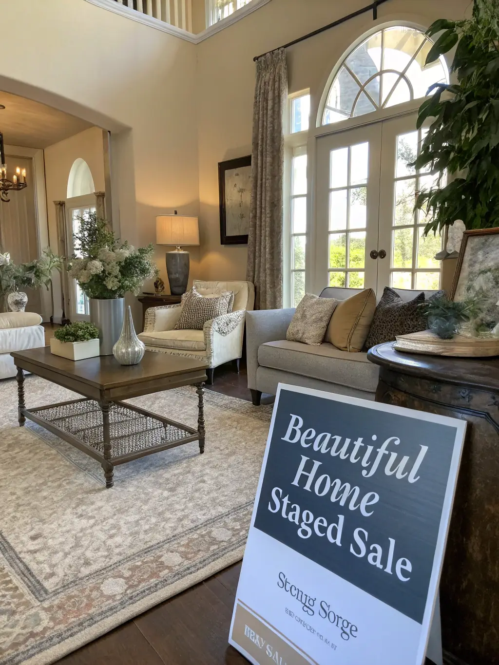 Professional photographers taking pictures of a house's interior, showcasing the property's best features for the listing.